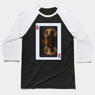 Dachshund Baseball T-Shirt